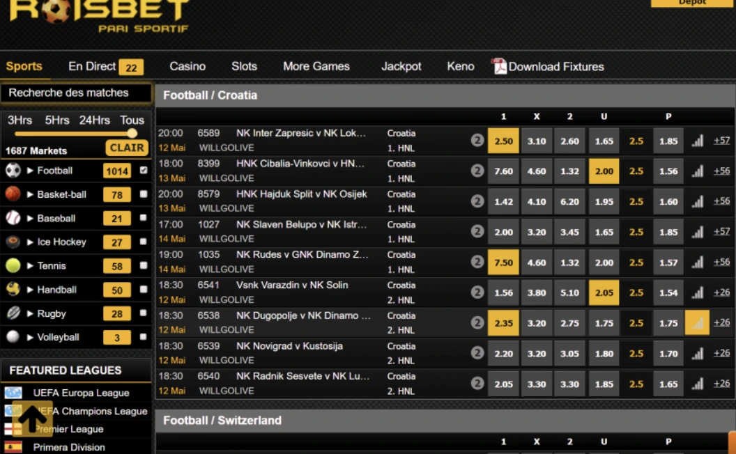 Site Officiel Roisbet Cameroun